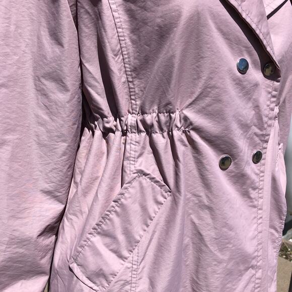 Y&P dusty pink lightweight jacket pockets medium NEW - Picture 5 of 10